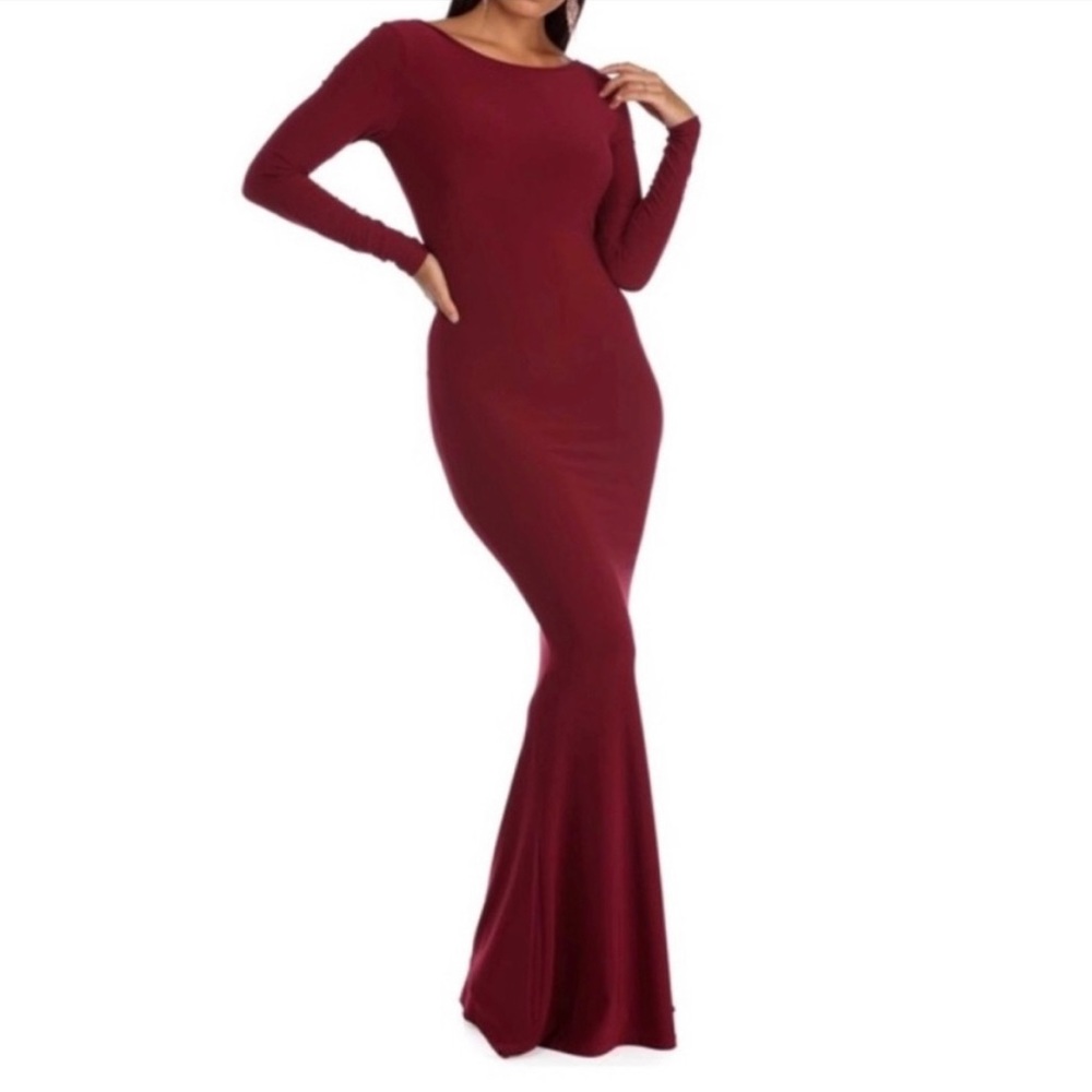 Backless Mermaid dress